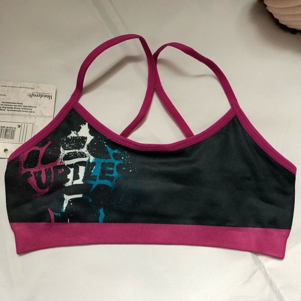 Ninja Turtles Girls' Seamless sports bra